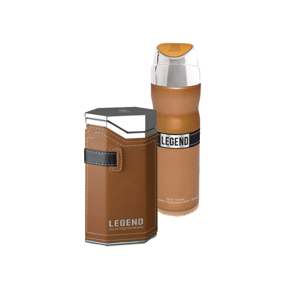 گیفت ست امپر لجند قهوه ای | Emper Legend Giftset
